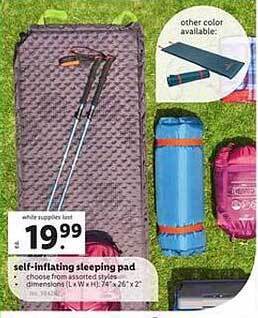 Lidl Self-inflating Sleeping Pad offer