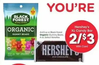 Kroger Hershey's XL Candy Bar offer