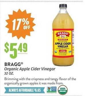 Natural Grocers Bragg Organic Apple Cider Vinegar offer
