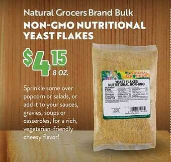 Natural Grocers Natural Grocers Brand Bulk Non-gmo Nutritional Yeast Flakes offer