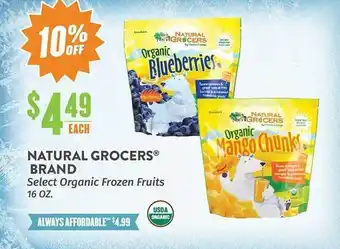 Natural Grocers Natural Grocers Brand Select Organic Frozen Fruits offer
