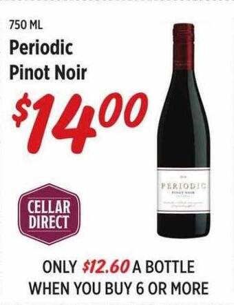 Rouses Periodic Pinot Noir offer