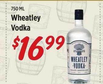 Rouses Wheatley Vodka offer