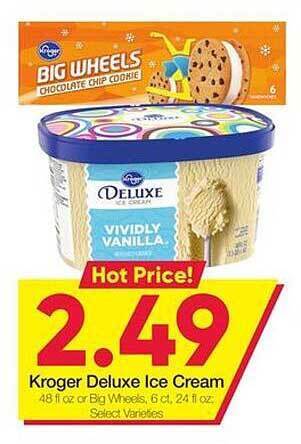 Ruler Foods Kroger Deluxe Ice Cream offer