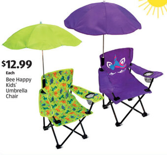 Aldi Bee Happy Kids' Umbrella Chair offer
