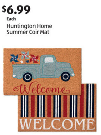 Aldi Huntington Home Summer Coir Mat offer