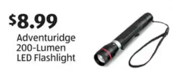 Aldi Adventuridge 200-Lumen LED Flashlight offer