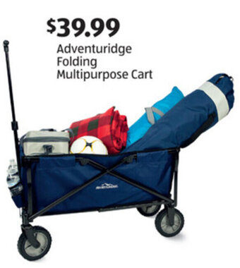 Aldi Adventuridge Folding Multipurpose Cart offer