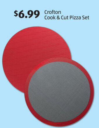 Aldi Crofton Cook & Cut Pizza Set offer
