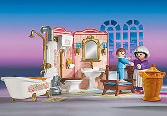 Playmobil 70895 bathroom with large tub offer
