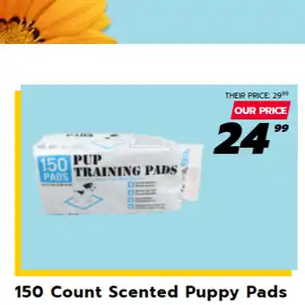 Roses Discount Store 150 Count Scented Puppy Pads offer