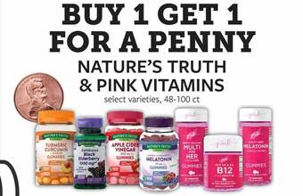 Fareway Nature's Truth & Pink Vitamins offer