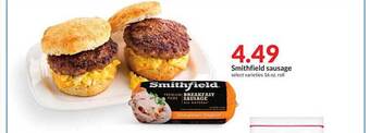 Hy-Vee Smithfield Sausage offer