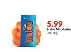 Hy-Vee Halos Mandarins offer