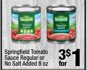 Super King Markets Springfield Tomato Sauce offer