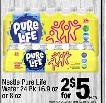 Super King Markets Nestle Pure Life Water offer