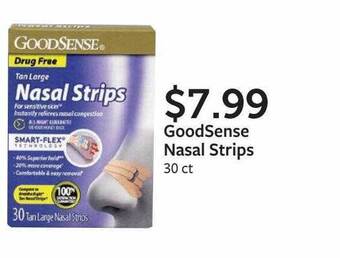 Fareway GoodSense Nasal Strips offer