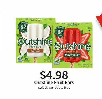 Fareway Outshine Fruit Bars offer
