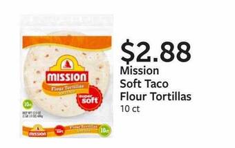 Fareway Mission Soft Taco Flour Tortillas offer
