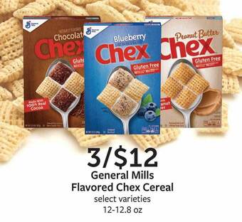 Fareway General Mills Flavored Chex Cereal offer