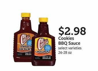 Fareway Cookies Bbq Sauce offer
