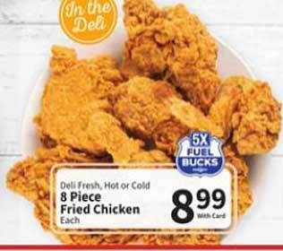 Food City 8 Piece Fried Chicken offer
