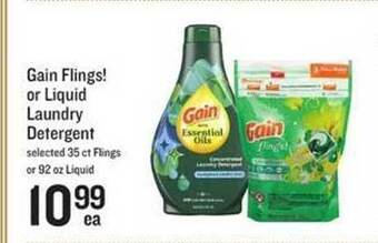 Lowes Foods Gain Flings! Or Liquid Laundry Detergent offer