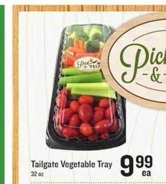 Lowes Foods Tailgate Vegetable Tray offer