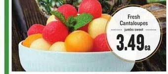 Lowes Foods Fresh Cantaloupes offer