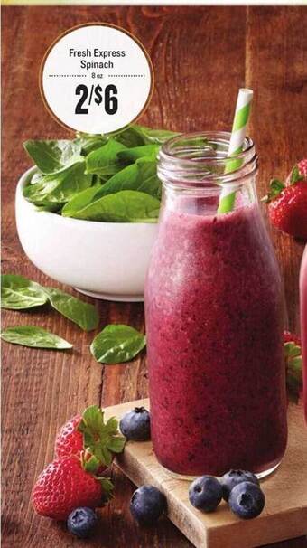 Lowes Foods Fresh Express Spinach offer