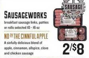 Lowes Foods Sausage Works offer