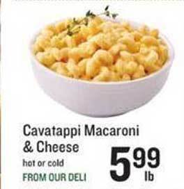 Lowes Foods Cavatappi Macaroni & Cheese offer
