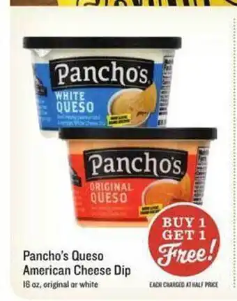 Lowes Foods Pancho's Queso American Cheese Dip offer