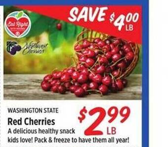 Rouses Red Cherries offer