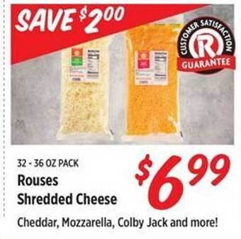 Rouses Rouses Shredded Cheese offer
