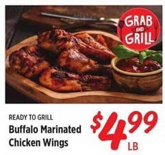 Rouses Buffalo Marinated Chicken Wings offer