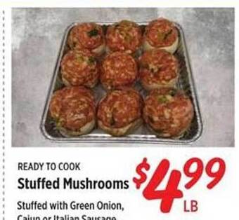 Rouses Stuffed Mushrooms offer