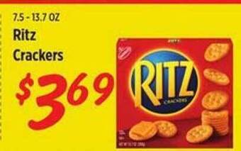 Rouses Ritz Crackers offer