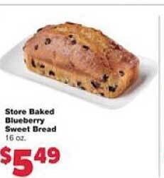 Family Fare Store Baked Blueberry Sweet Bread offer