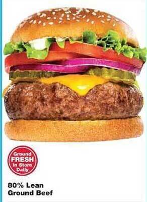 Family Fare 80% Lean Ground Beef offer