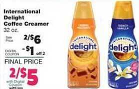 Family Fare International Delight Coffee Creamer offer