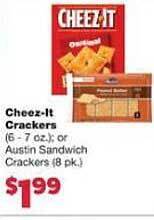 Family Fare Cheez-it Crackers offer