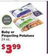 Family Fare Baby Or Fingerling Potatoes offer