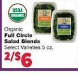Family Fare Full Circle Salad Blends offer