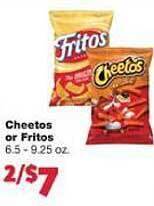Family Fare Cheetos Or Fritos offer