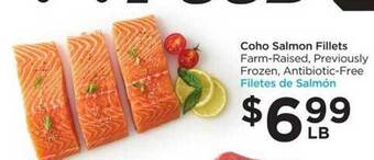 Food 4 Less Coho Salmon Fillets offer