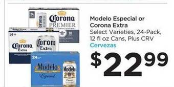 Food 4 Less Modelo Especial Or Corona Extra offer