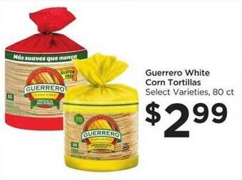 Food 4 Less Guerrero White Corn Tortillas offer