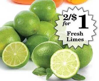 Harvest Foods Fresh Limes offer