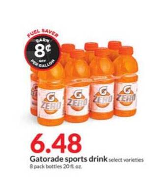 Hy-Vee Gatorade Sports Drink offer